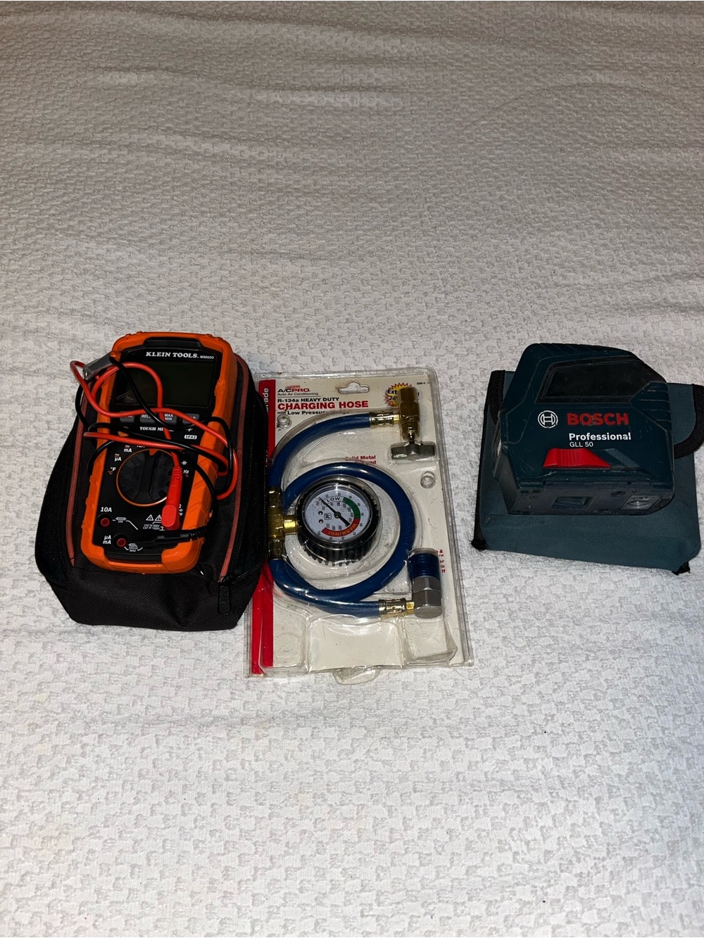 Klein Tools Orange/Black Digital Multimeter with Leads